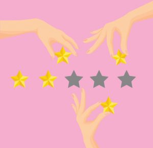 Critic taking and giving stars
