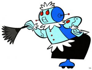 Robots replace workers. Never Mom