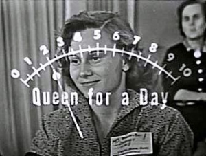 Queen for a Day applause meter